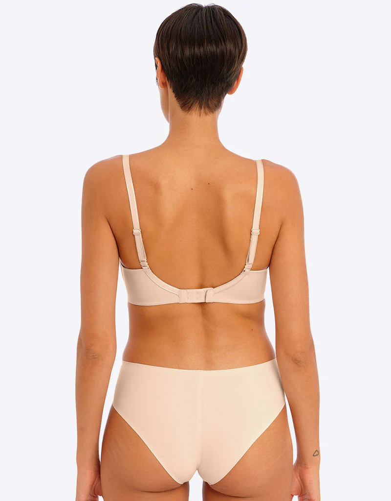 Freya Undetected Moulded T-Shirt Bra Natural Beige - Image 6