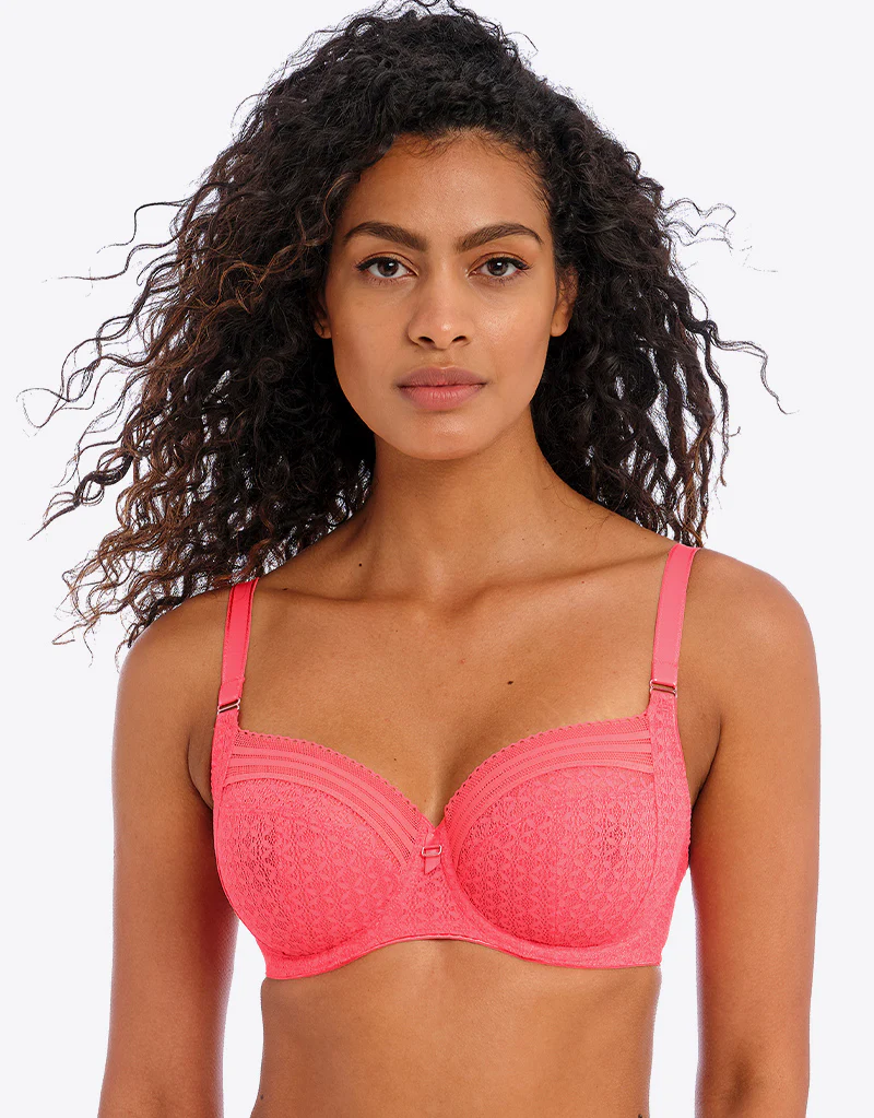Freya Viva Side Support Bra Sunkissed Coral - Image 3