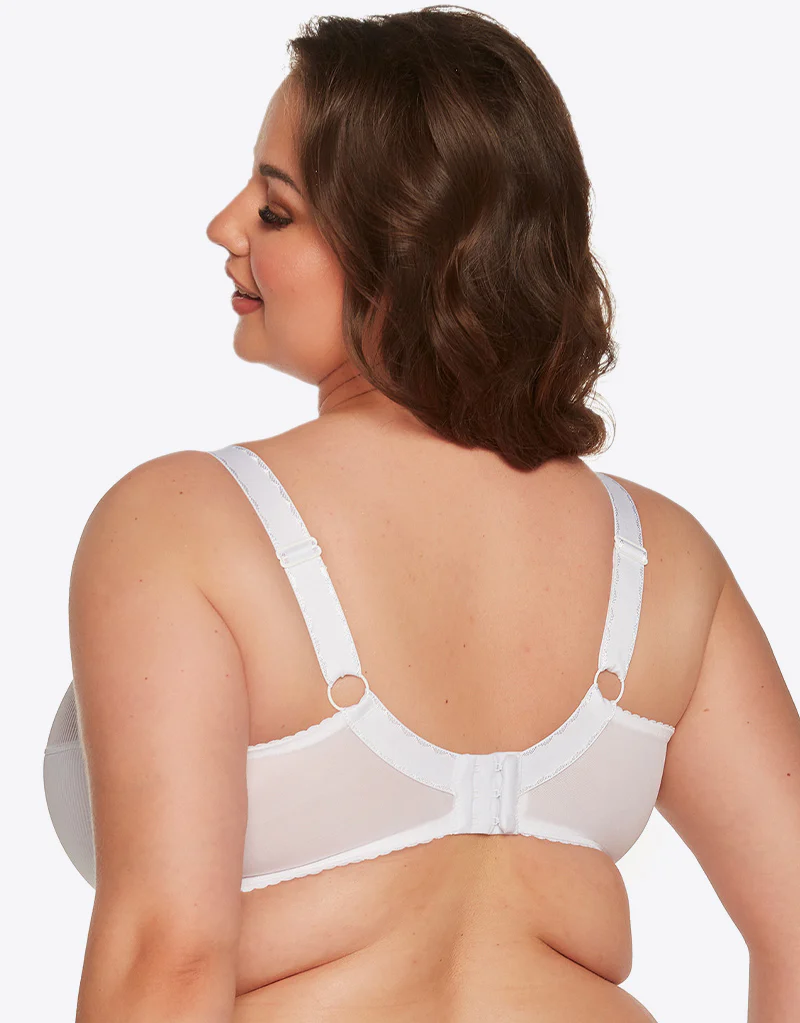 Gaia Sonia Full Cup Bra White - Image 4