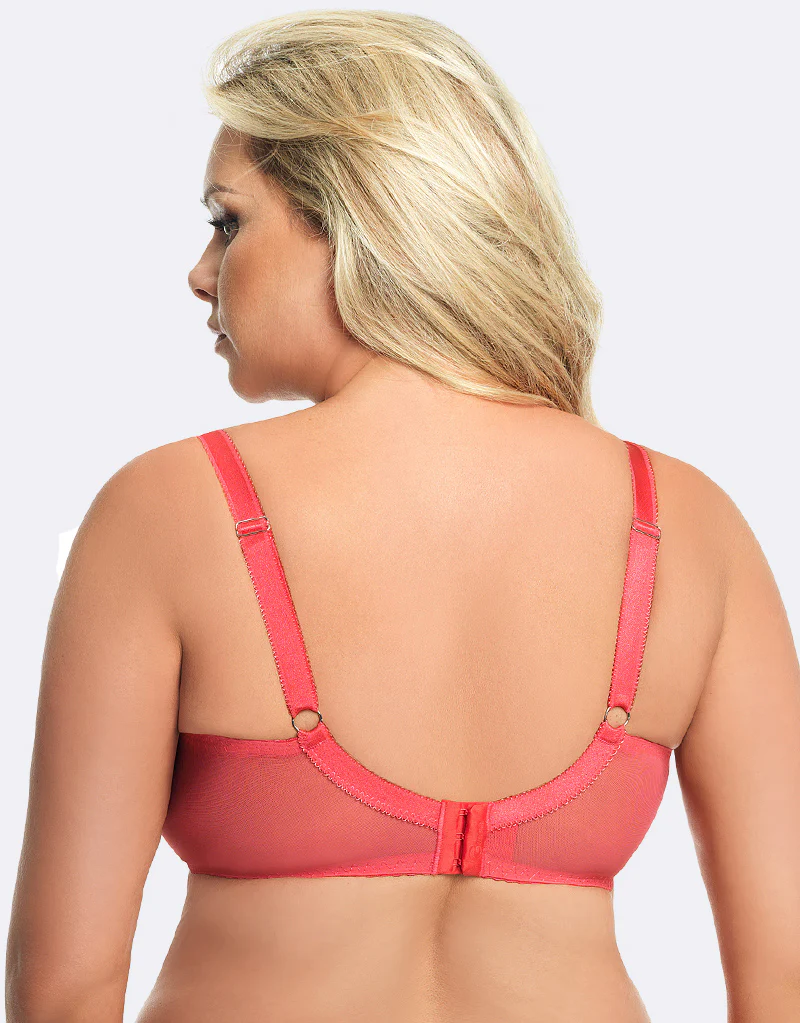 Gorsenia Bergamo Balconette Bra Coral - Image 5