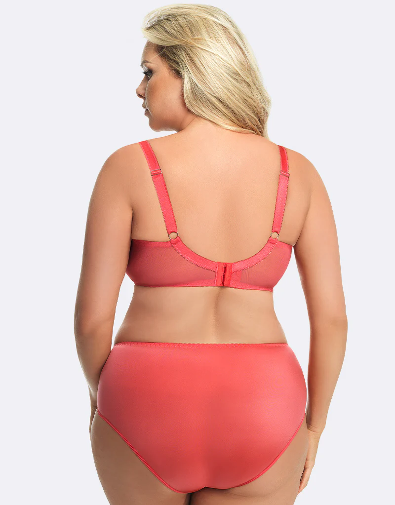 Gorsenia Bergamo Balconette Bra Coral - Image 6