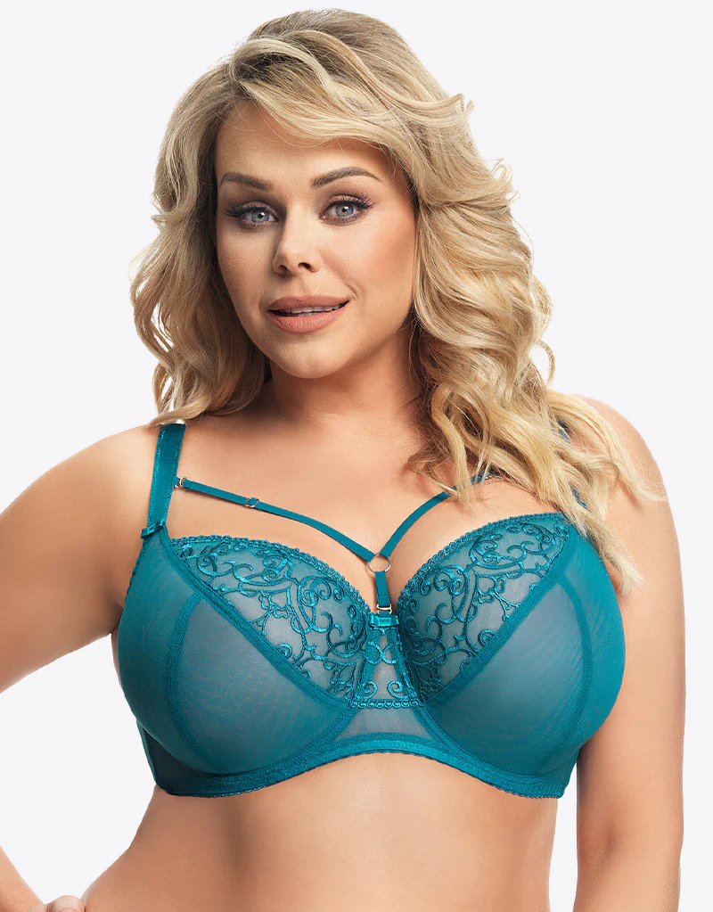 Gorsenia Caligari Balconette Bra Azure - Image 3
