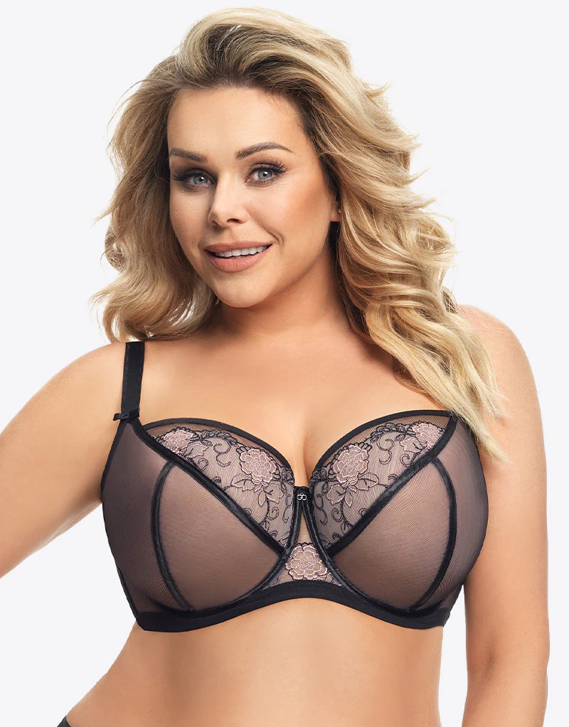 Gorsenia Capri Balconette Bra Black - Image 3
