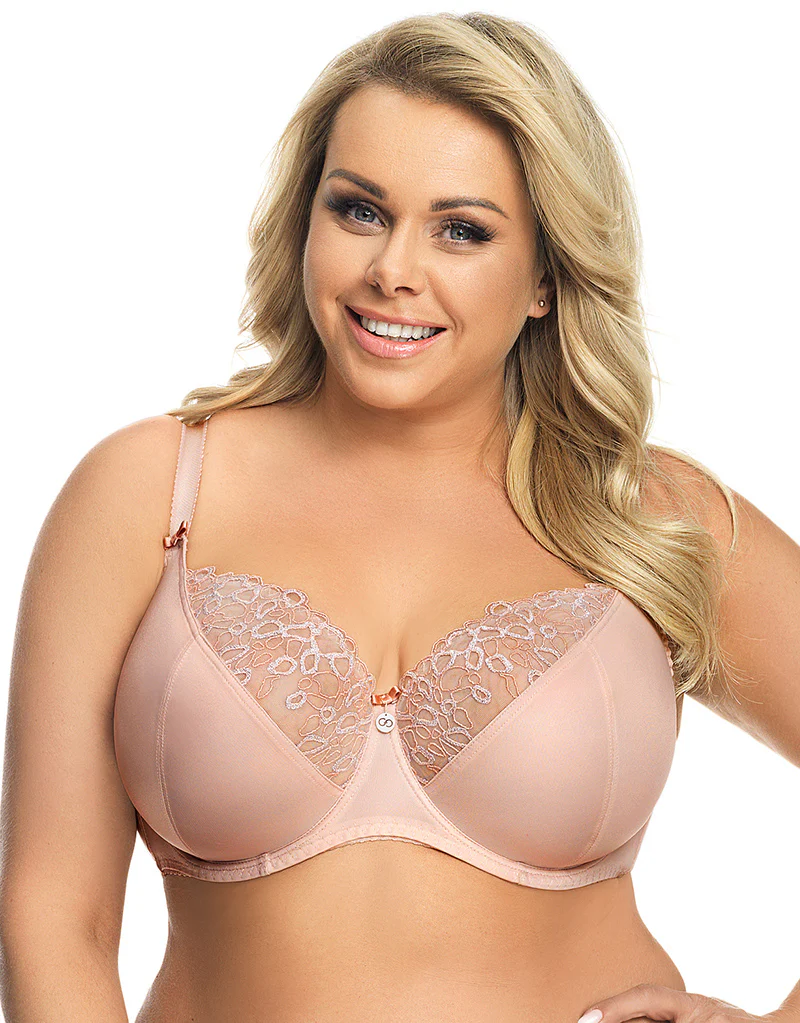 Gorsenia Charlotte Full Cup Bra Powder Pink - Image 2