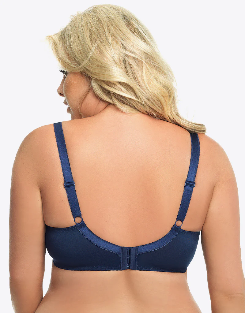 Gorsenia Dakota Balconette Bra Navy Blue - Image 5