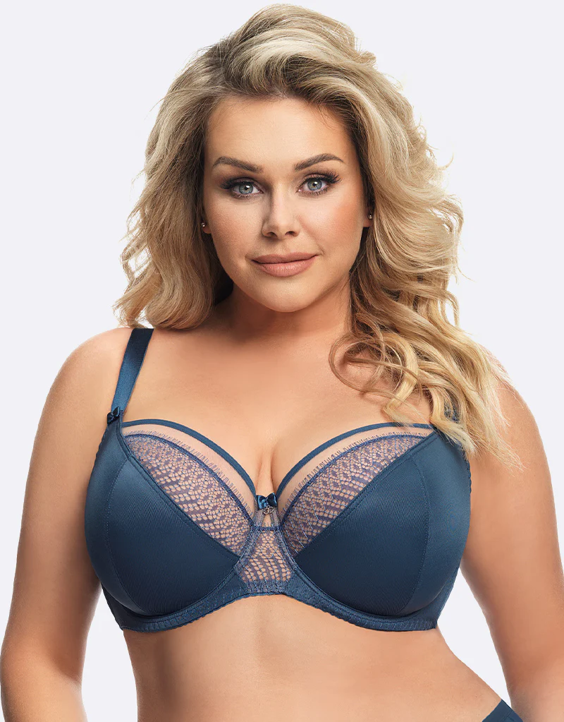 Gorsenia Faro Balconette Bra Blue - Image 2