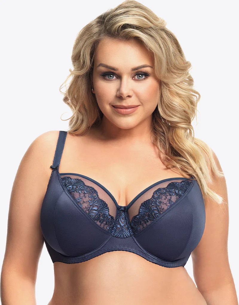 Gorsenia Granada Balconette Bra Navy - Image 3