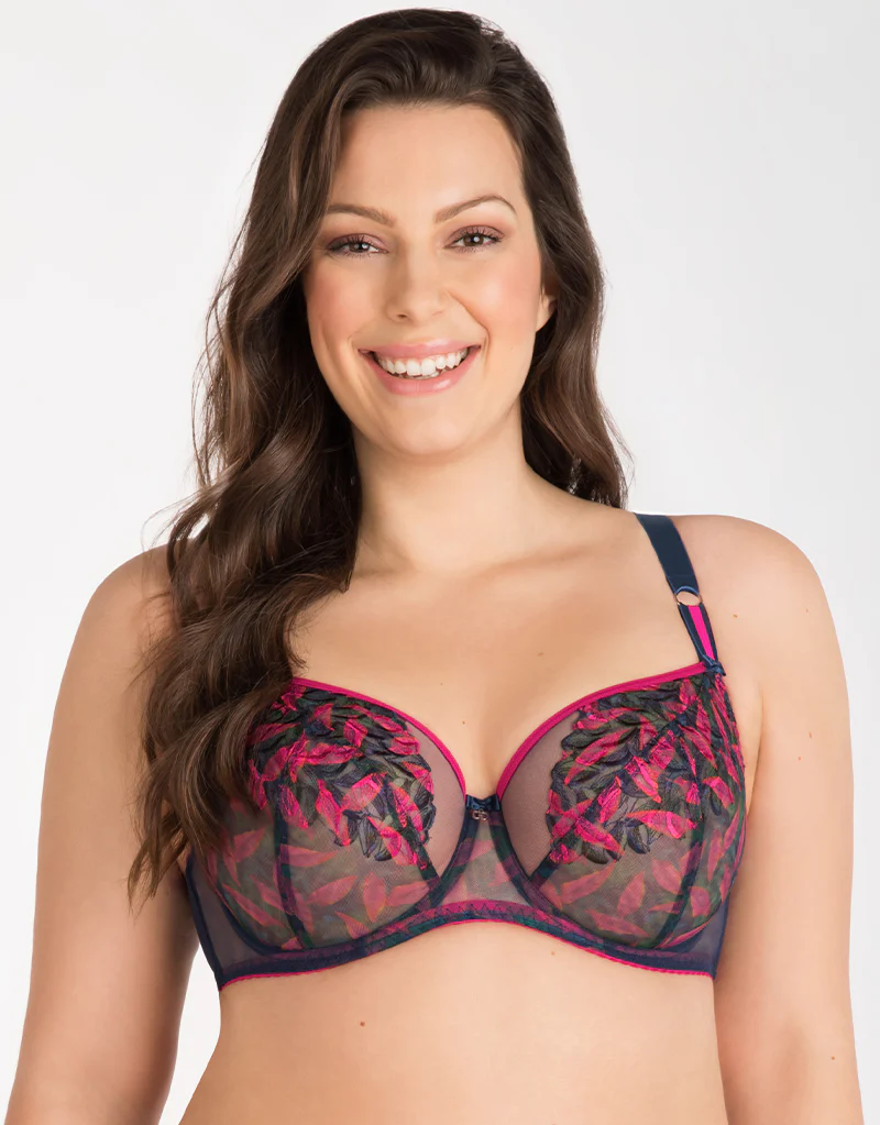 Gorsenia Kayla Balconette Bra Navy - Image 3