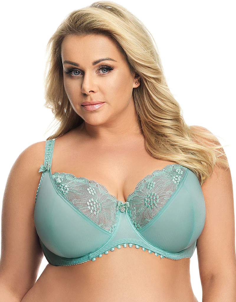 Gorsenia Marita Full Cup Bra Mint - Image 3