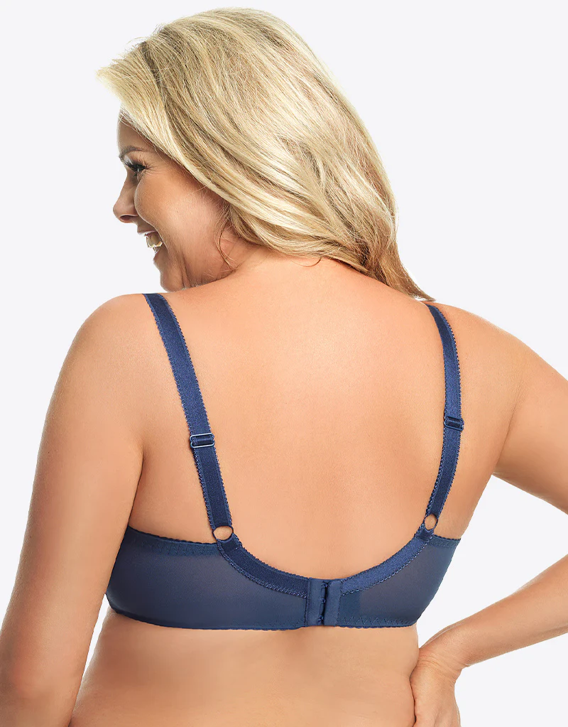 Gorsenia Morisson Balconette Bra Navy Blue - Image 5