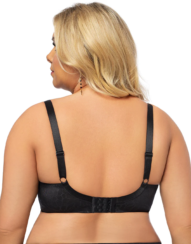Gorsenia Orchid Balconette Bra Black - Image 4