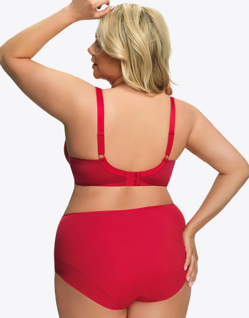 Gorsenia Paradise Balconette Bra Red - Image 6