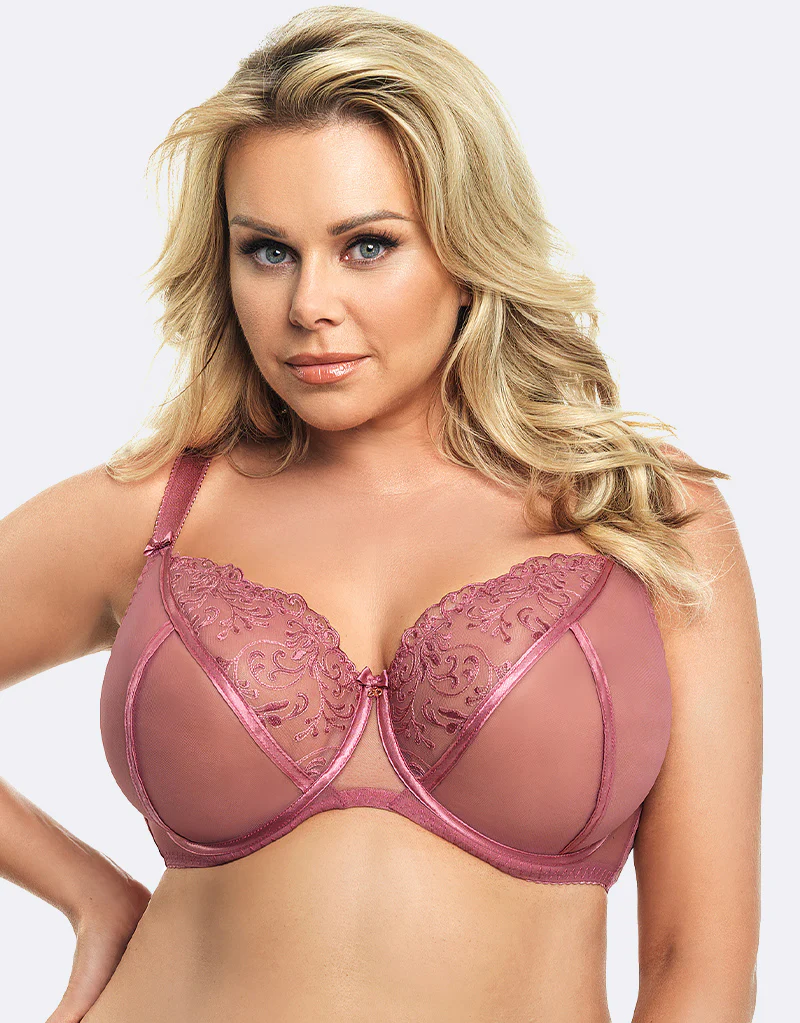 Gorsenia Porto Balconette Bra Pink - Image 3
