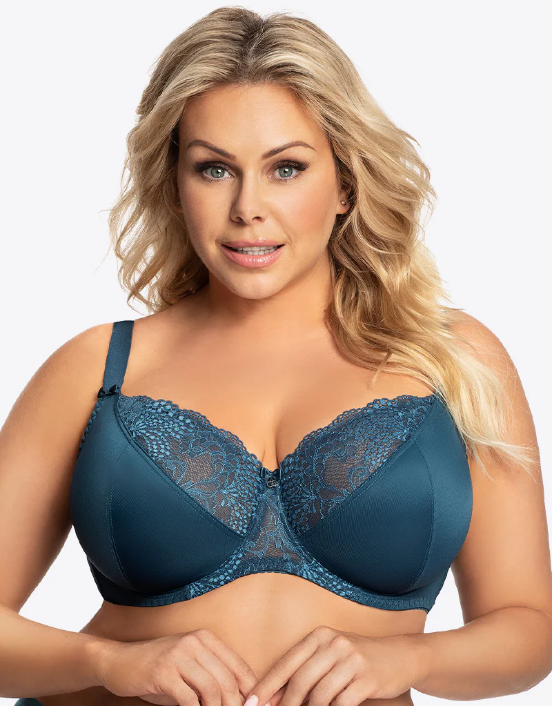 Gorsenia Rita Balconette Bra Sea Blue - Image 3