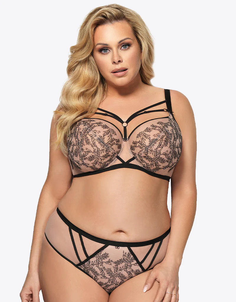 Gorsenia Torino Balconette Bra Beige