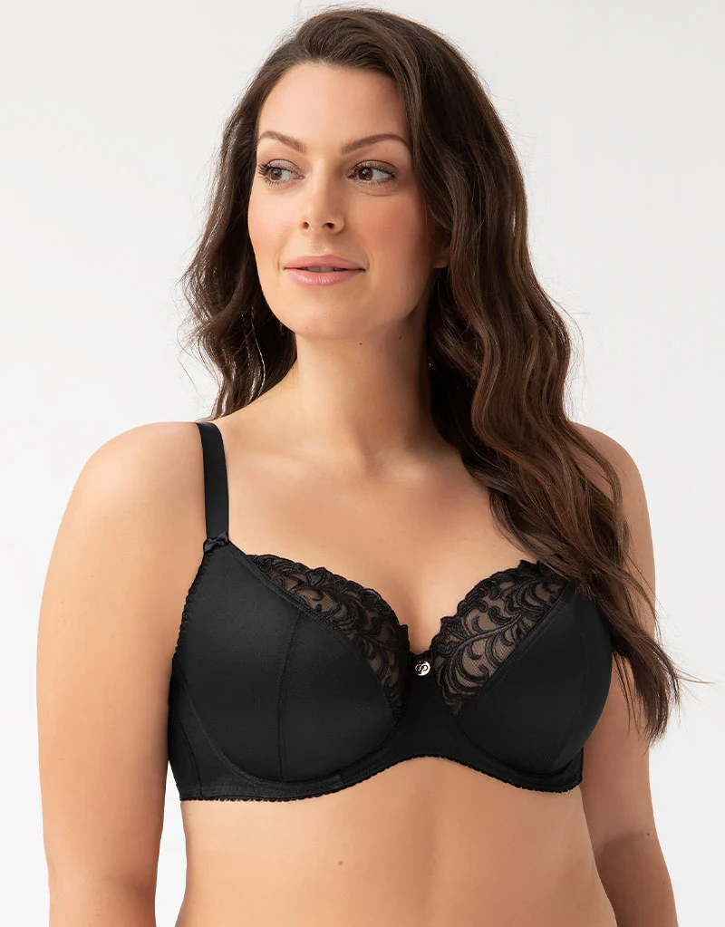 Gorsenia Victoria Full Cup Bra Black - Image 3