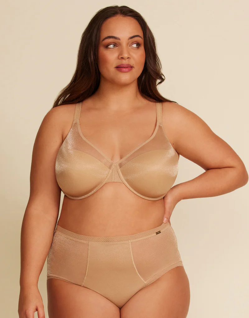 Gossard Glossies Light Padded Bra Latte - Image 2