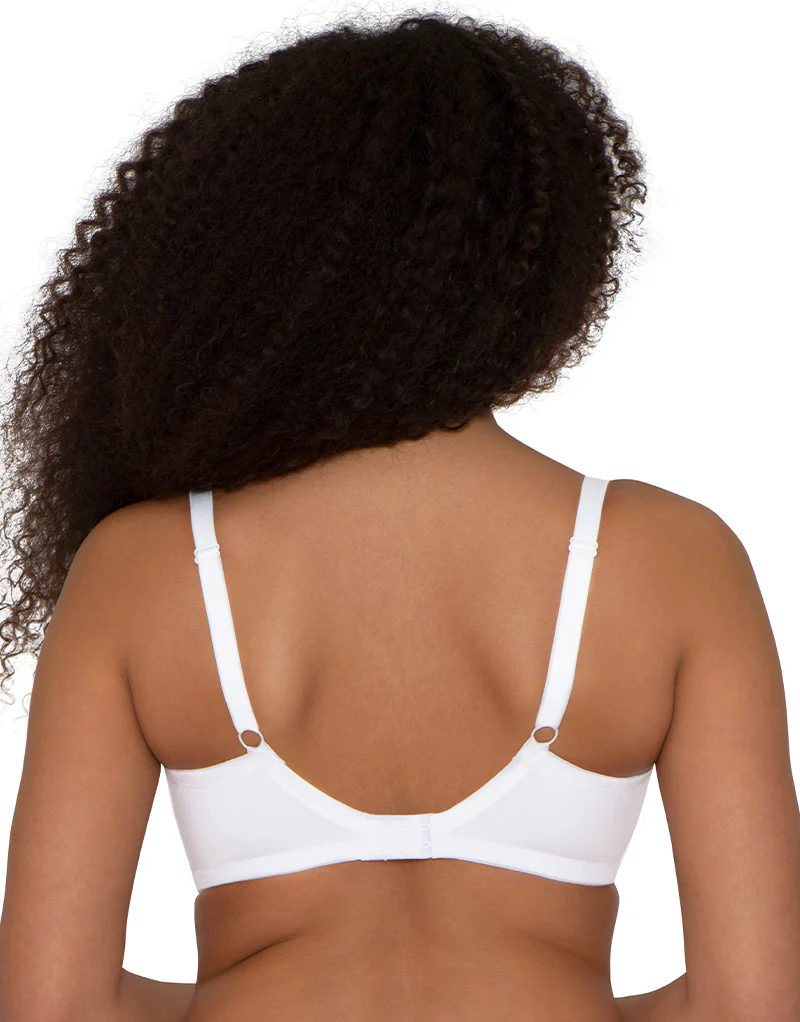 Ivory Rose T-Shirt Moulded Bra White - Image 4