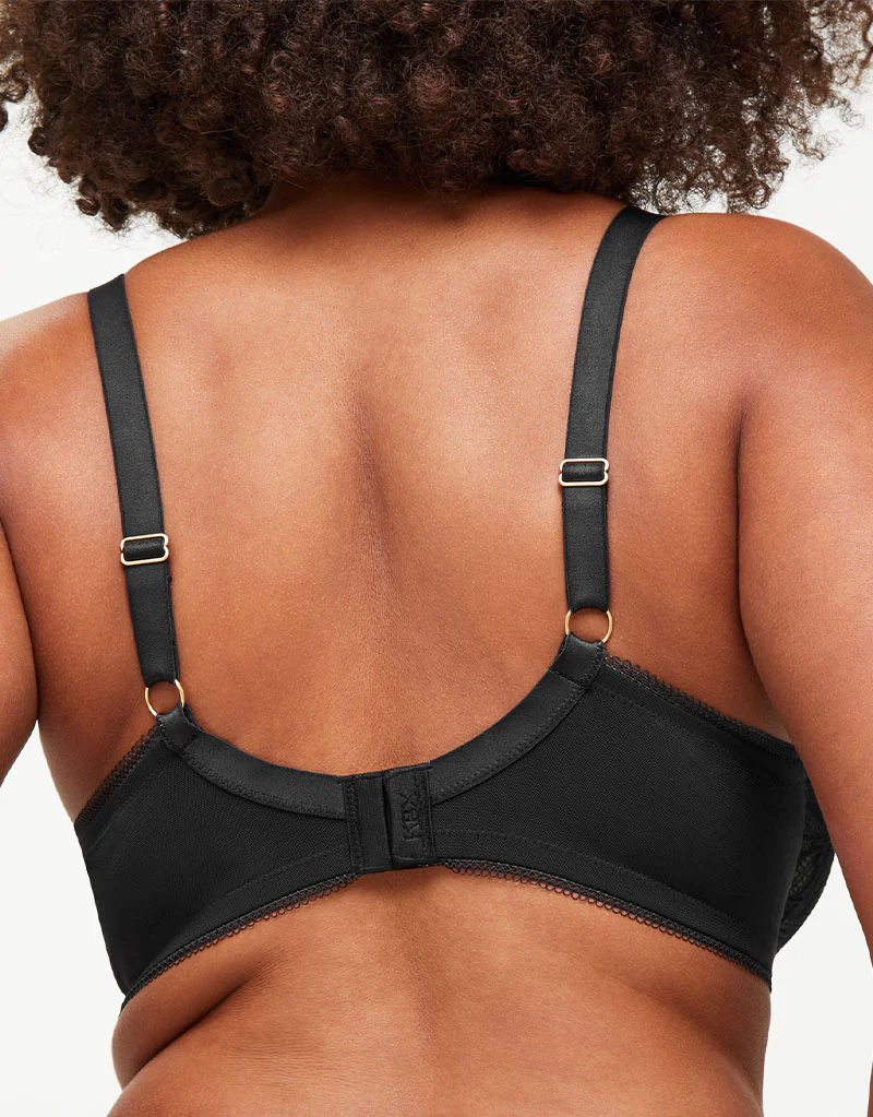 KBX Alice Non Padded Plunge Bra Black - Image 5