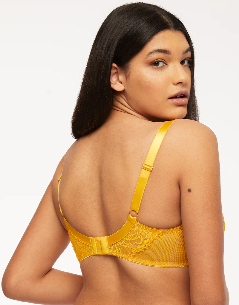 Kinga Sun Kiss Non Padded Bra Yellow - Image 5