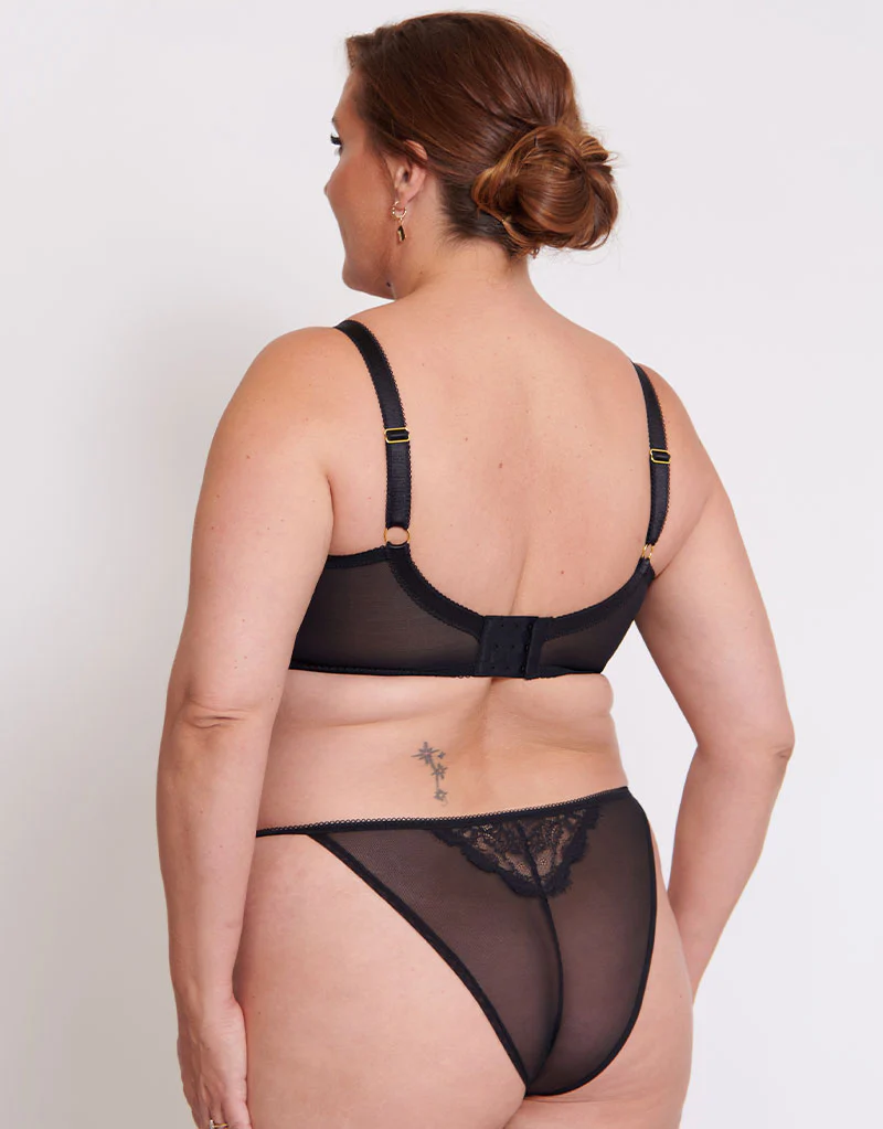 Liaison Sydney Side Support Balcony Bra Black - Image 6