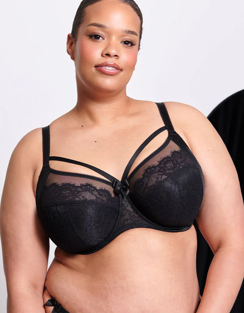 Liaison Sydney Side Support Balcony Bra Black - Image 7
