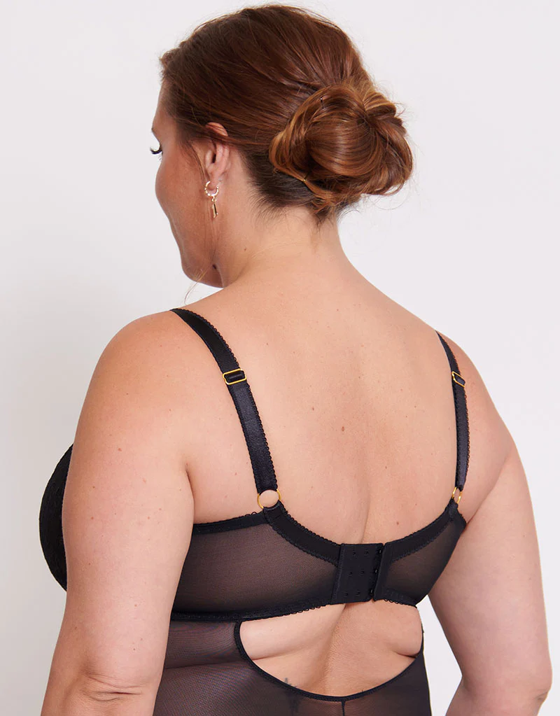 Liaison Venice Balcony Babydoll Black - Image 5