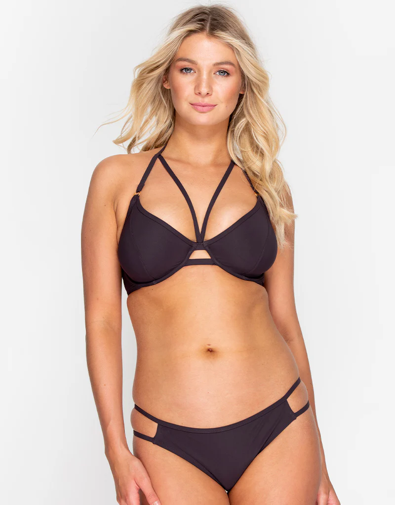 Miss Mandalay Icon Bikini Brief Raisin - Image 2