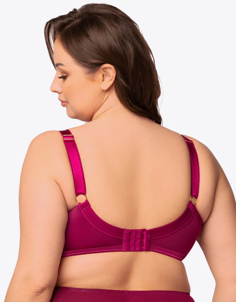 Nessa Selena Balconette Bra Magenta - Image 5