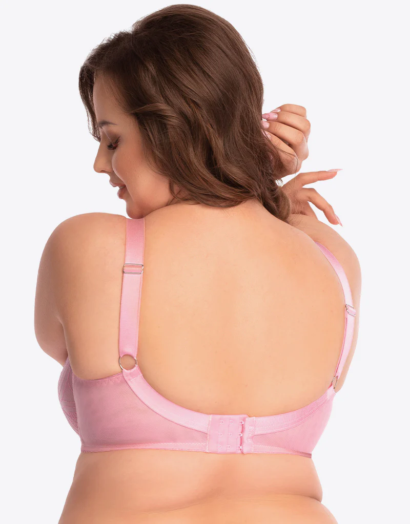 Nessa Selena Balconette Bra Soft Pink - Image 5