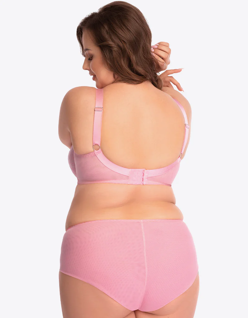 Nessa Selena Balconette Bra Soft Pink - Image 6