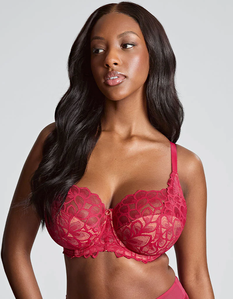 Panache Allure Full Cup Bra Raspberry - Image 3
