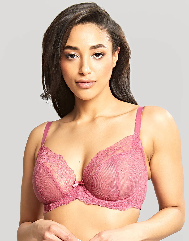 Panache Ana Plunge Bra Berry Pink - Image 3