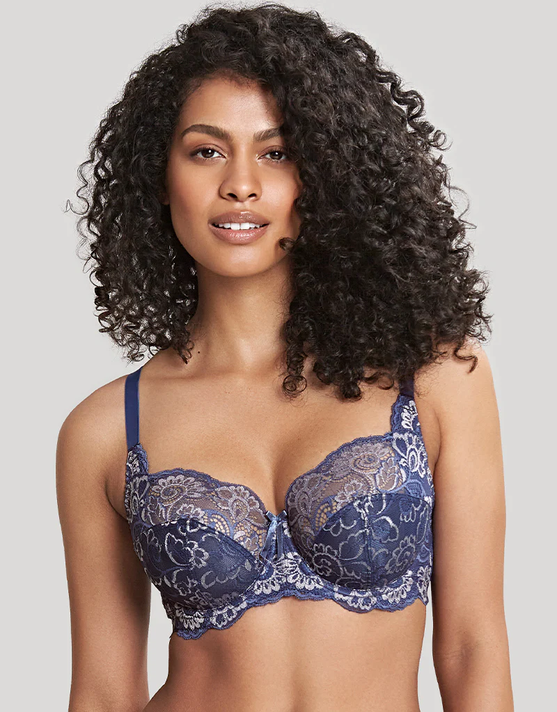 Panache Andorra Full Cup Bra Vintage Blue - Image 2