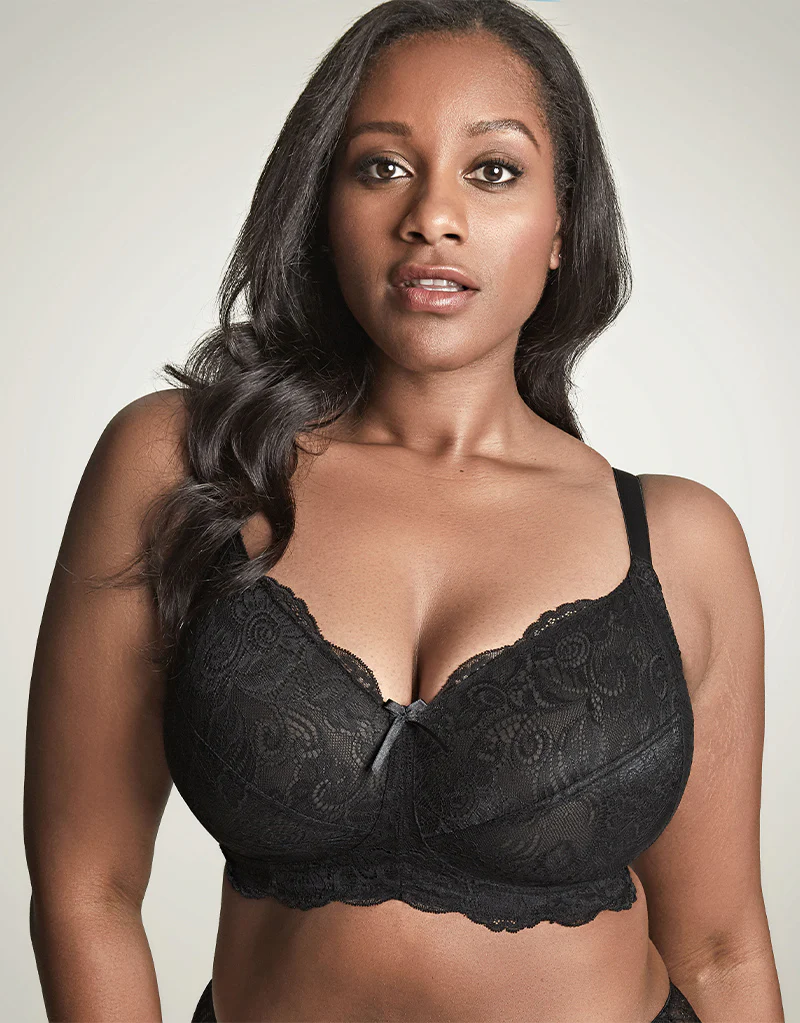Panache Andorra Non Wired Full Cup Bra Black - Image 7