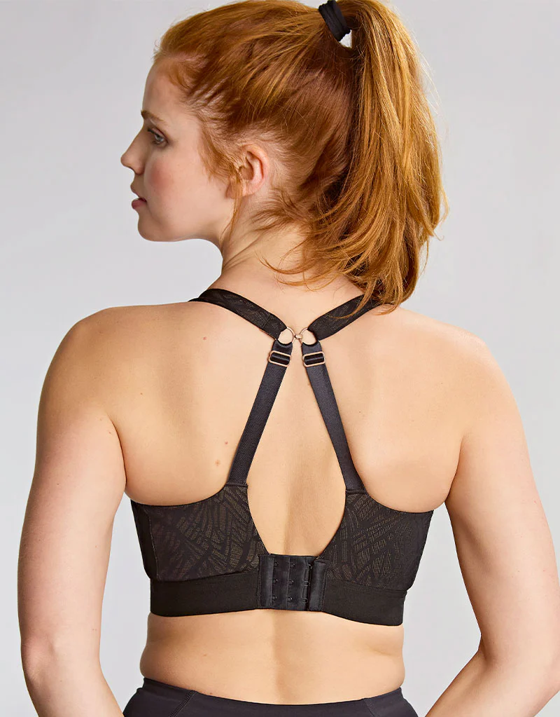 Panache Endurance Non-Padded Sports Bra Black/Latte - Image 5