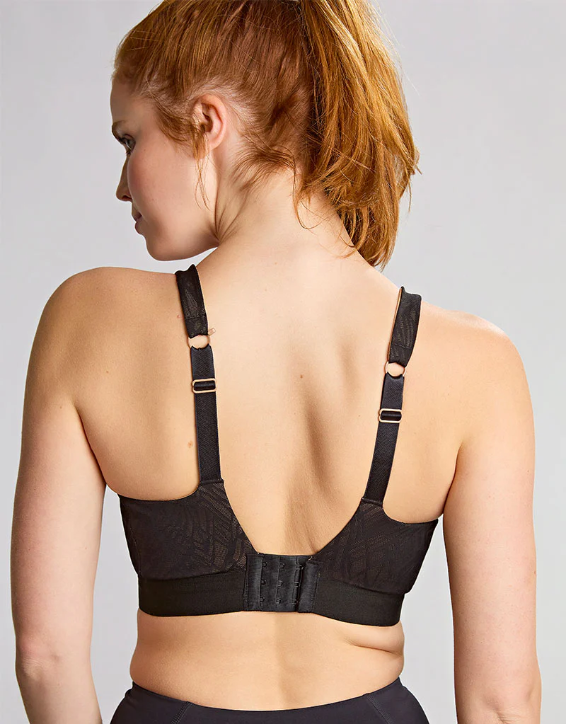 Panache Endurance Non-Padded Sports Bra Black/Latte - Image 6