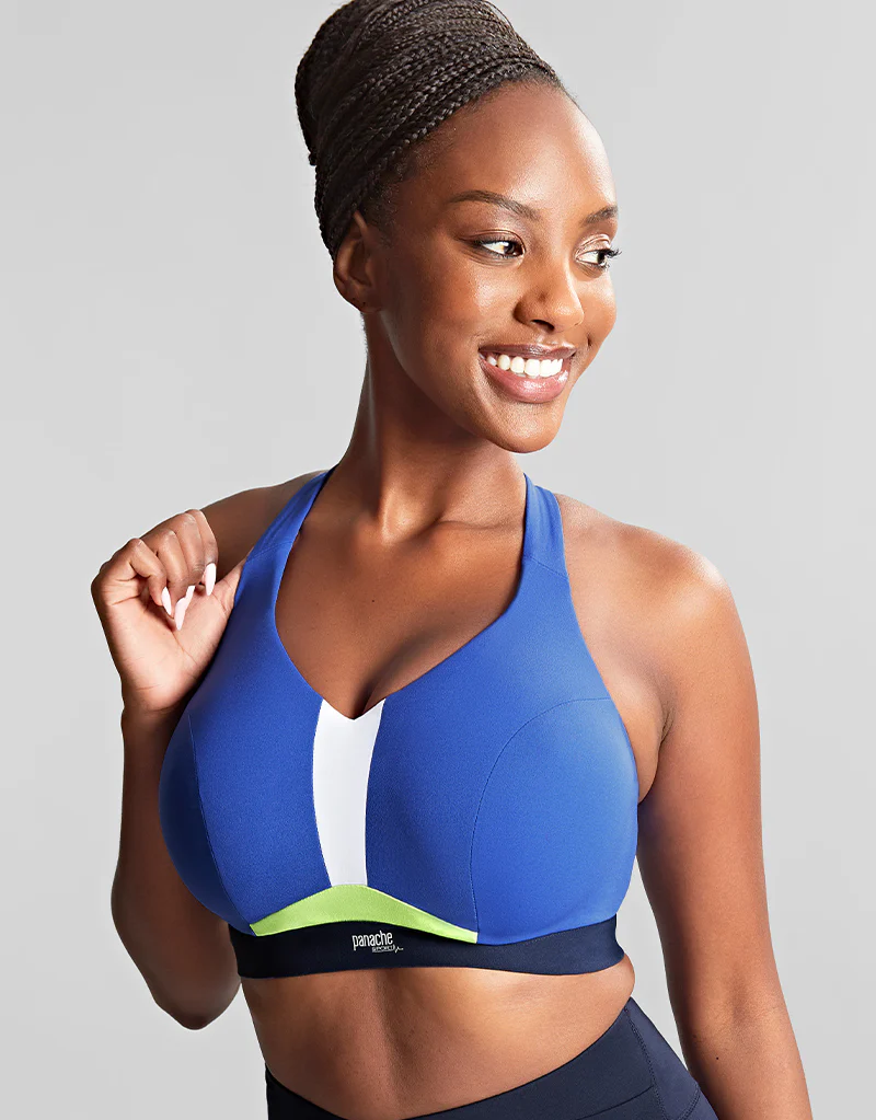 Panache Endurance Non Padded Sports Bra Blue - Image 3