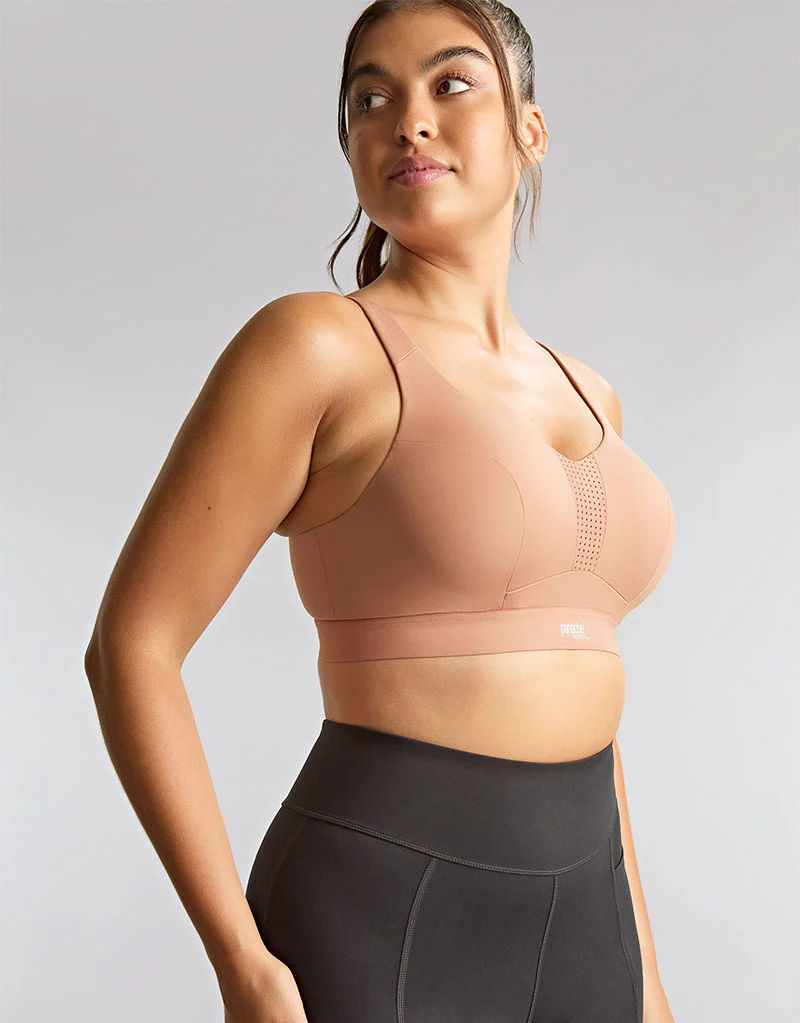 Panache Endurance Non-Padded Sports Bra Dusty Rose - Image 2