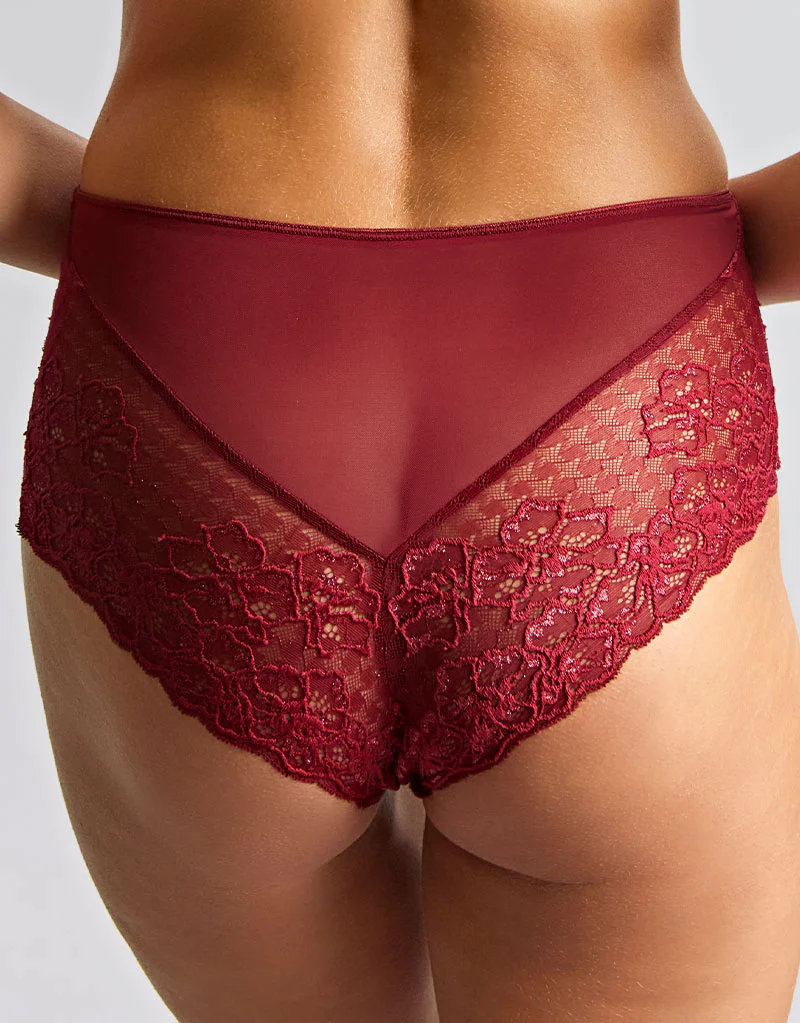 Panache Envy Deep Brief Sparkling Cherry Red - Image 2