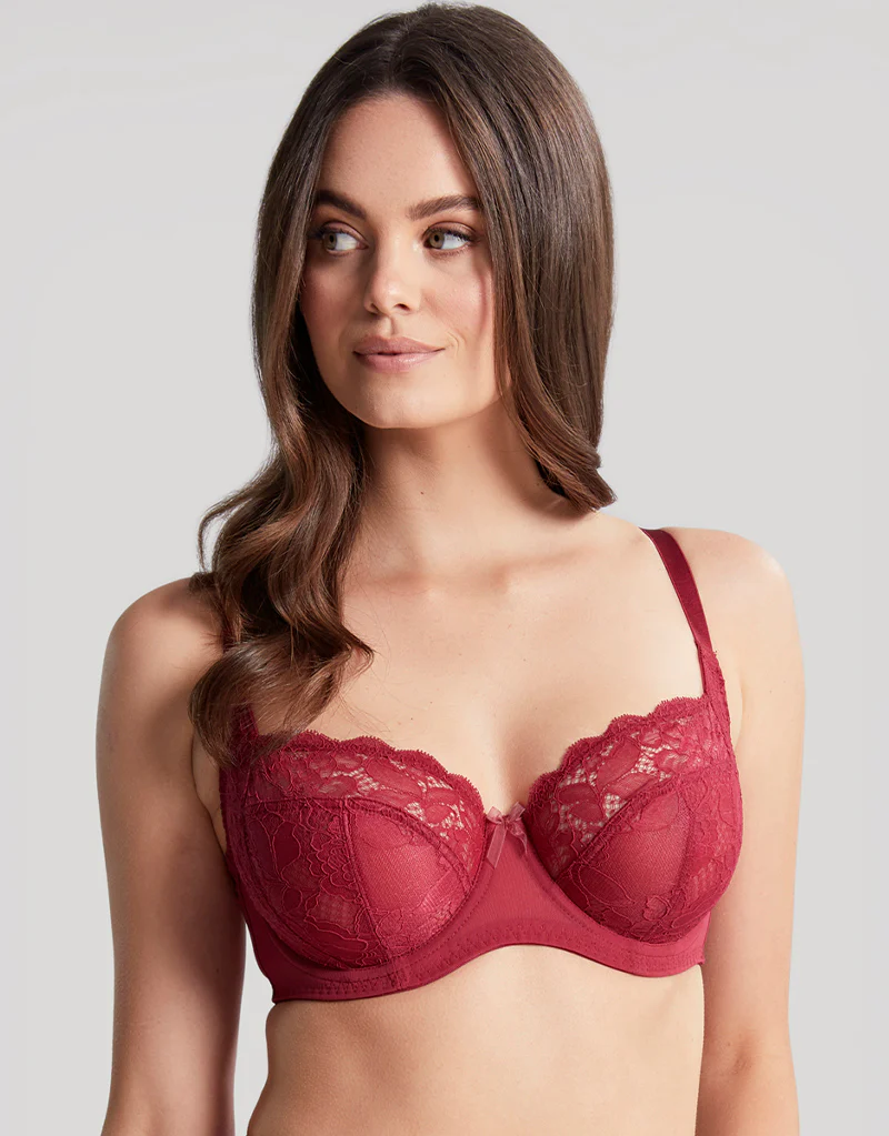 Panache Imogen Balconette Bra Electric Magenta - Image 3