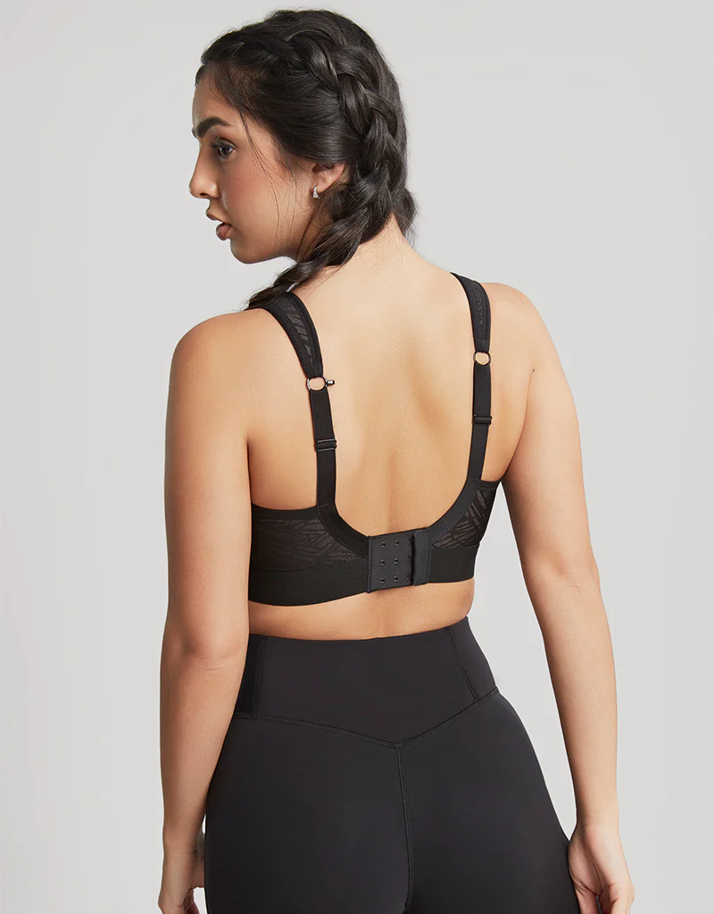 Panache Non Wired Sports Bra Black/Latte - Image 6
