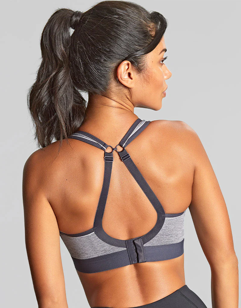 Panache Boundless Non Wired Sports Bra Charcoal Marl - Image 5