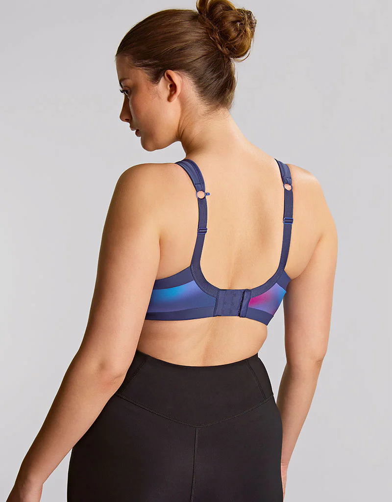 Panache Power Sports Bra Ombre Print/Ink - Image 6