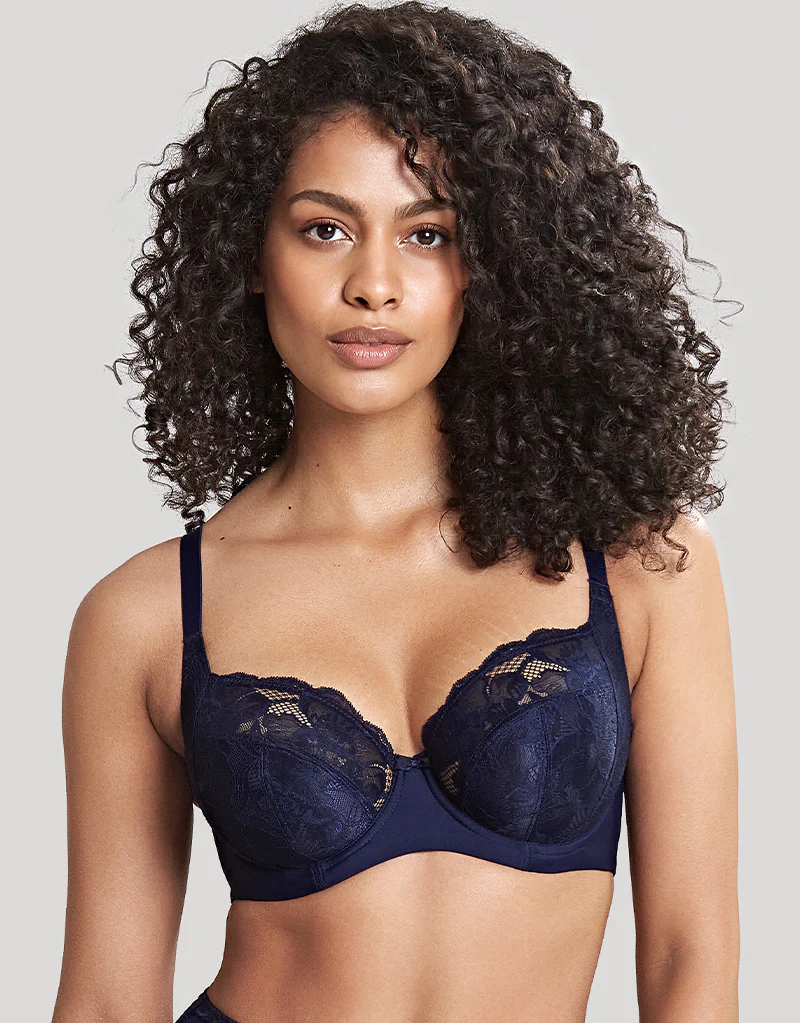 Panache Rocha Balconette Bra Navy - Image 4