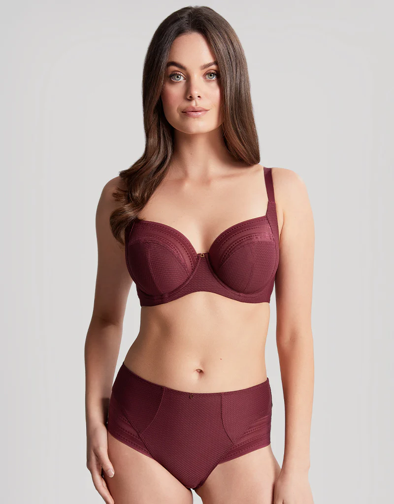 Panache Serene Deep Brief Dark Cherry - Image 2