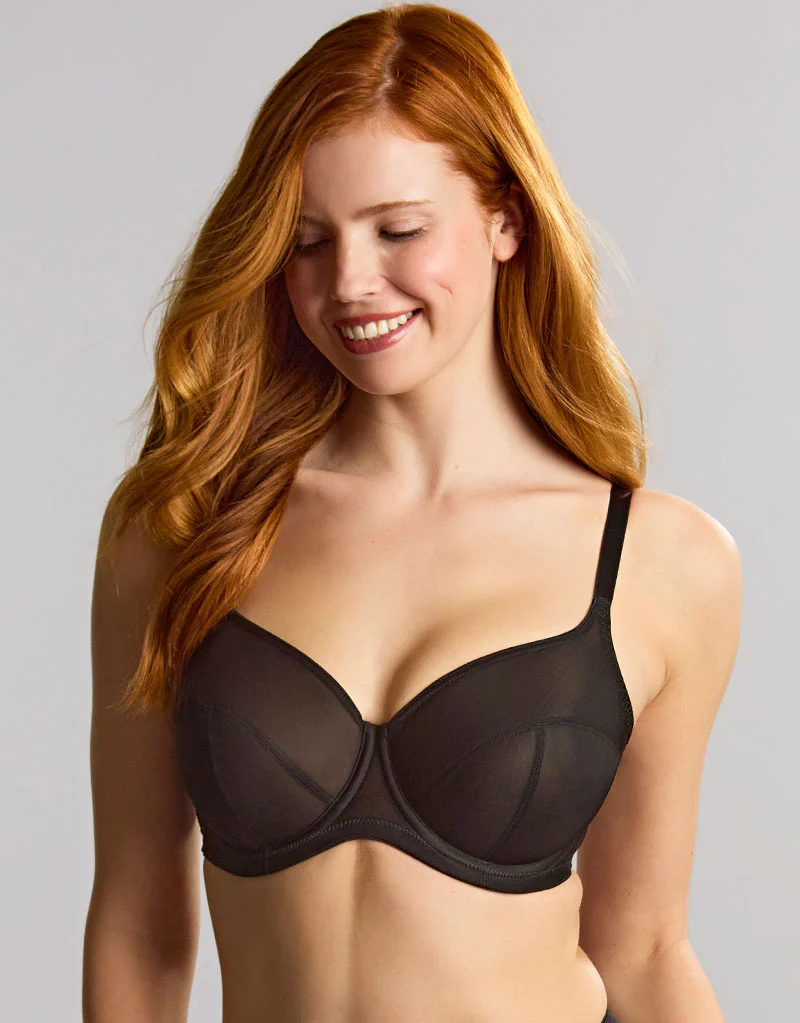 Panache Tango Essence Balconette Bra Black - Image 3