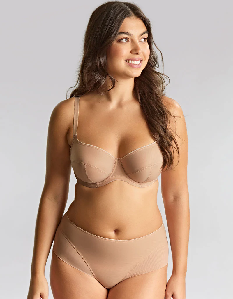 Panache Tango Essence Balconette Bra Honey - Image 2