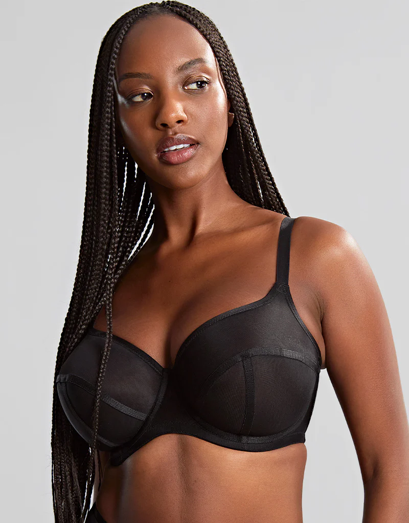 Panache Tango Essence Balconette Bra Obsidian Black - Image 3