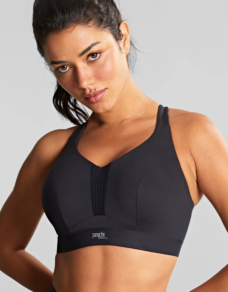 Panache Endurance Non Padded Sports Bra Black - Image 3